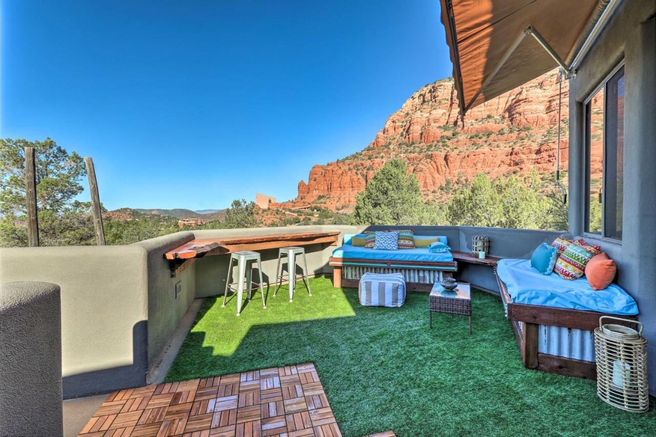 Sedona Studio With Amazing View And On-Site Hiking! 외부 사진