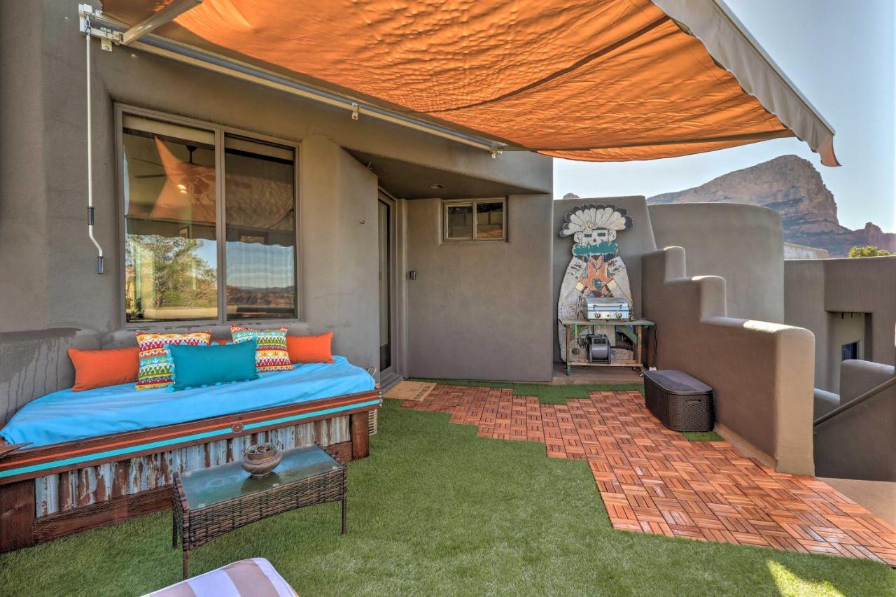 Sedona Studio With Amazing View And On-Site Hiking! 외부 사진