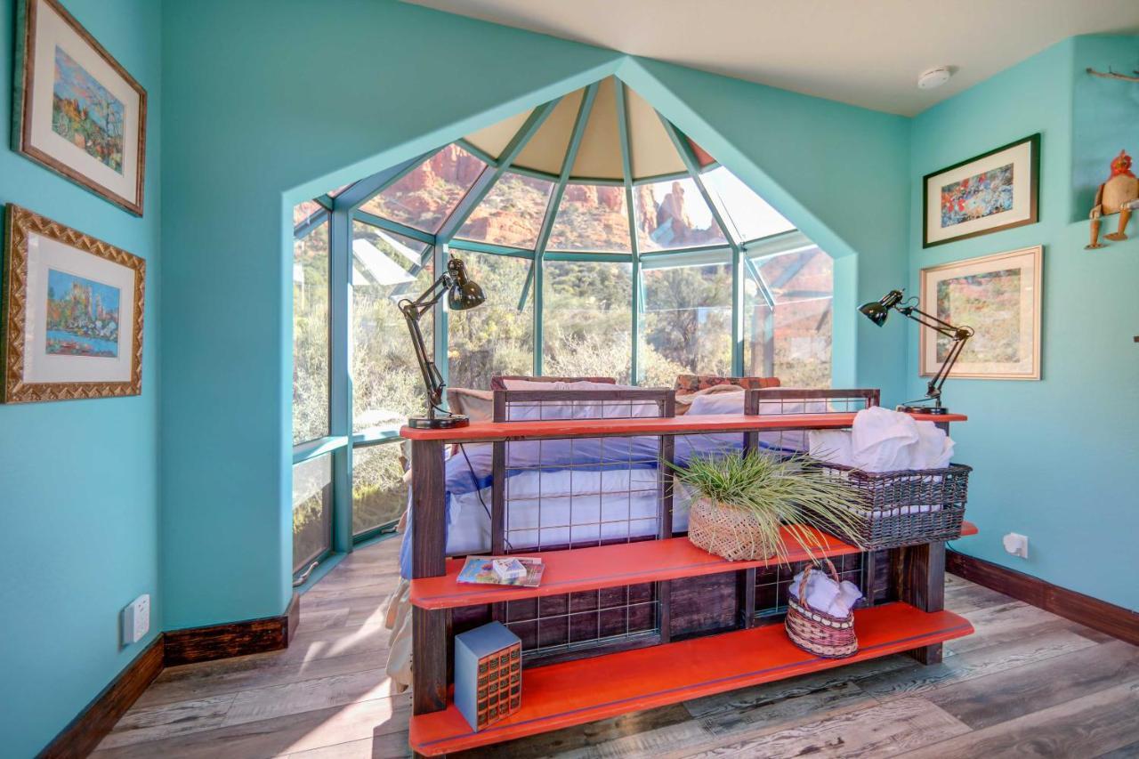 Sedona Studio With Amazing View And On-Site Hiking! 외부 사진