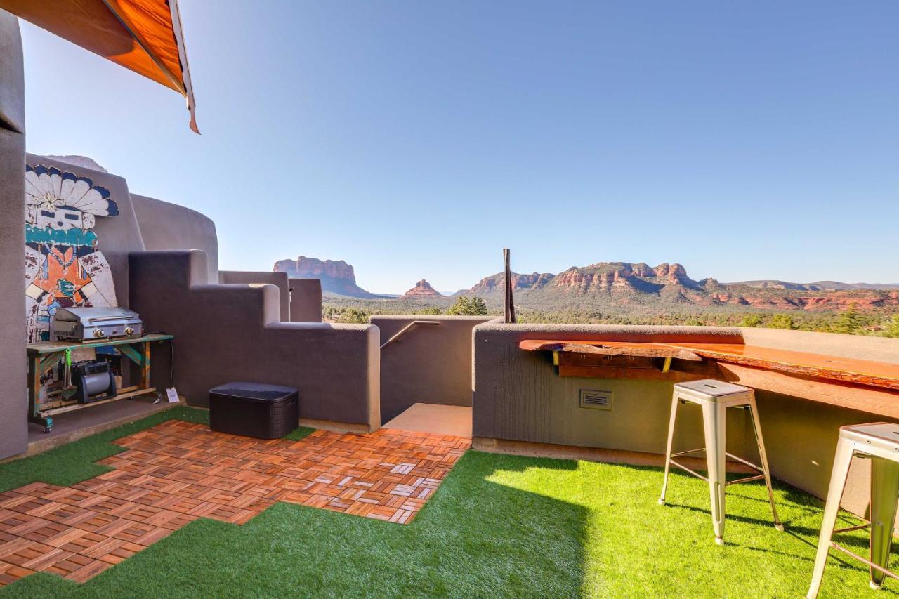 Sedona Studio With Amazing View And On-Site Hiking! 외부 사진