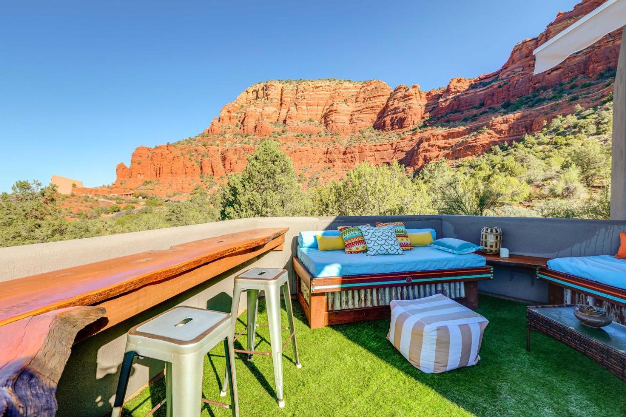 Sedona Studio With Amazing View And On-Site Hiking! 외부 사진